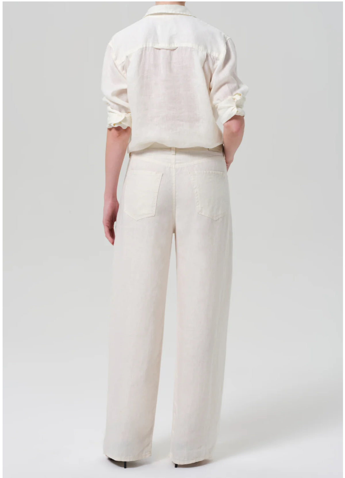 Brynn Drawstring Linen Trouser