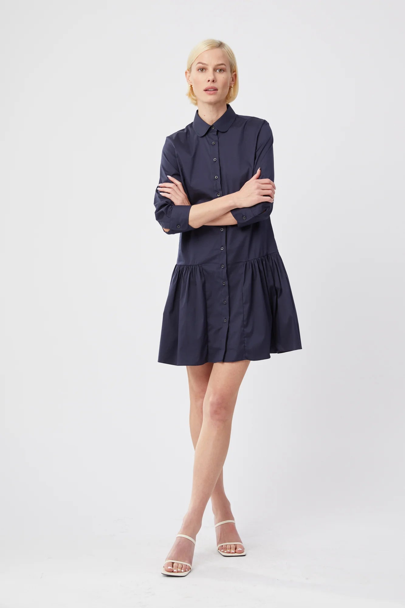 THE DROP WAIST SHIRT DRESS