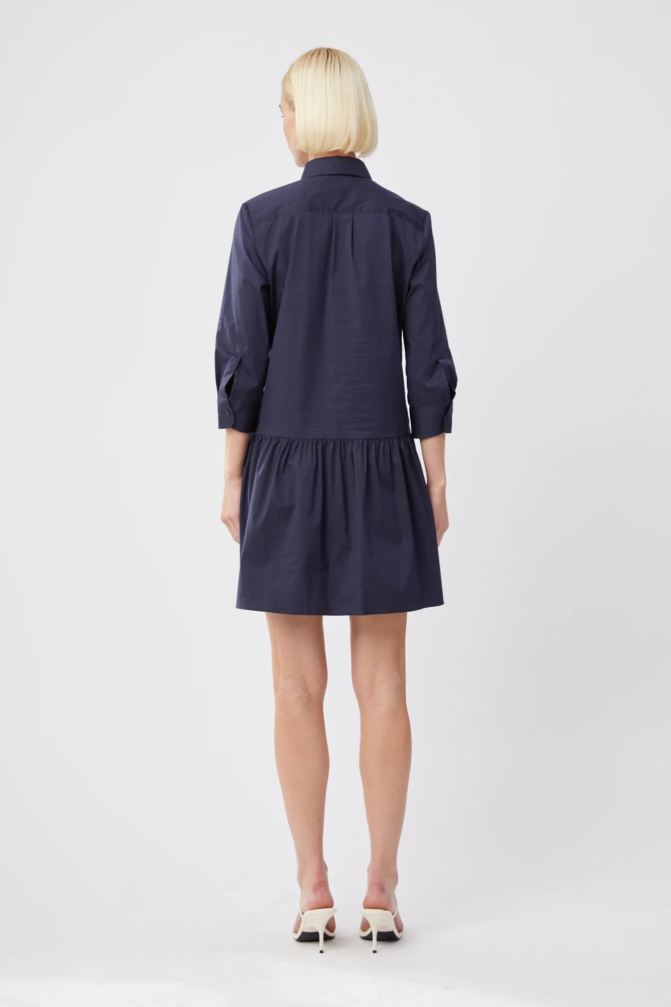 THE DROP WAIST SHIRT DRESS