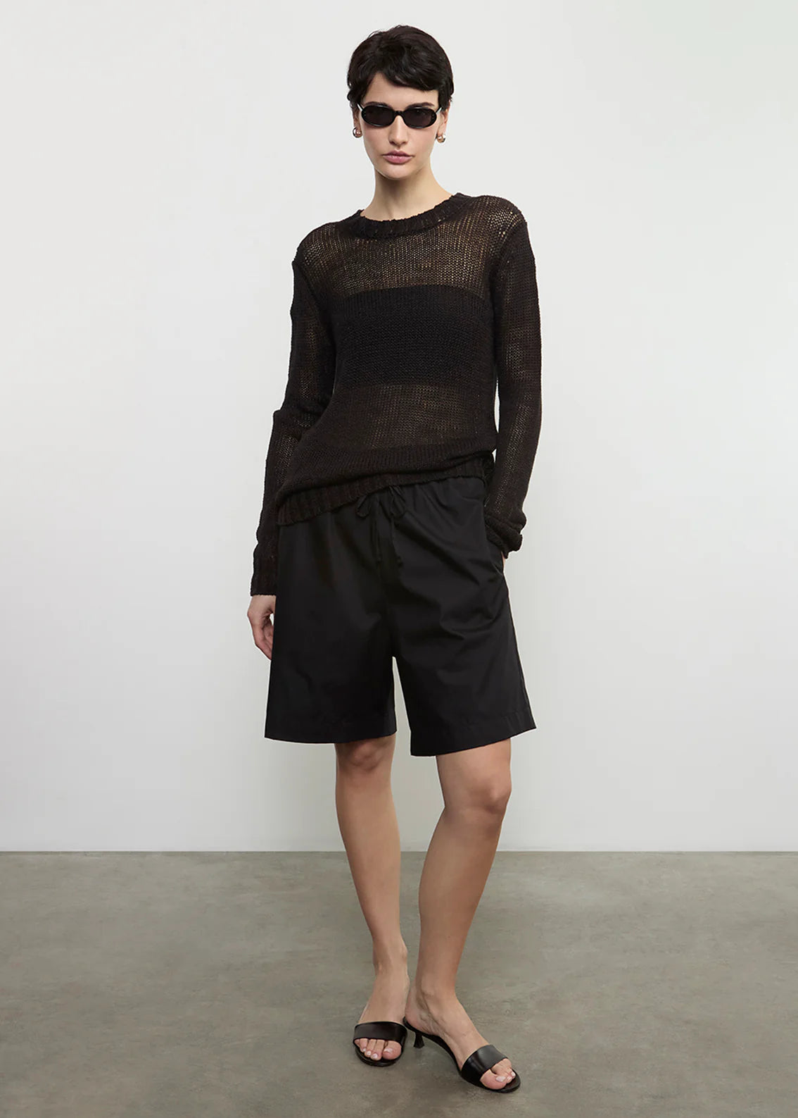 POPLIN RESORT SHORT