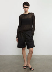 POPLIN RESORT SHORT