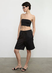 POPLIN RESORT SHORT