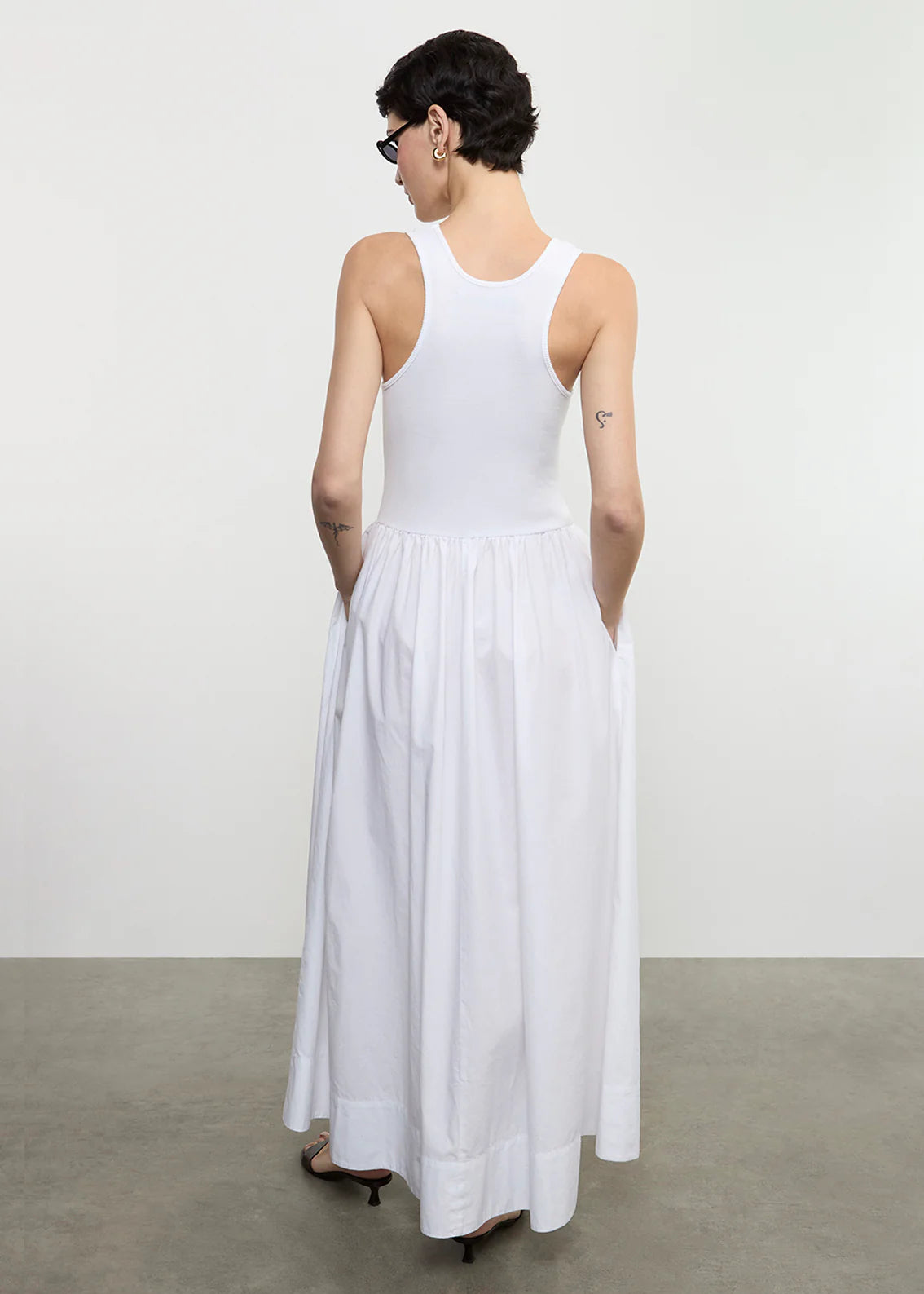 COTTON RESORT TANK DRESS