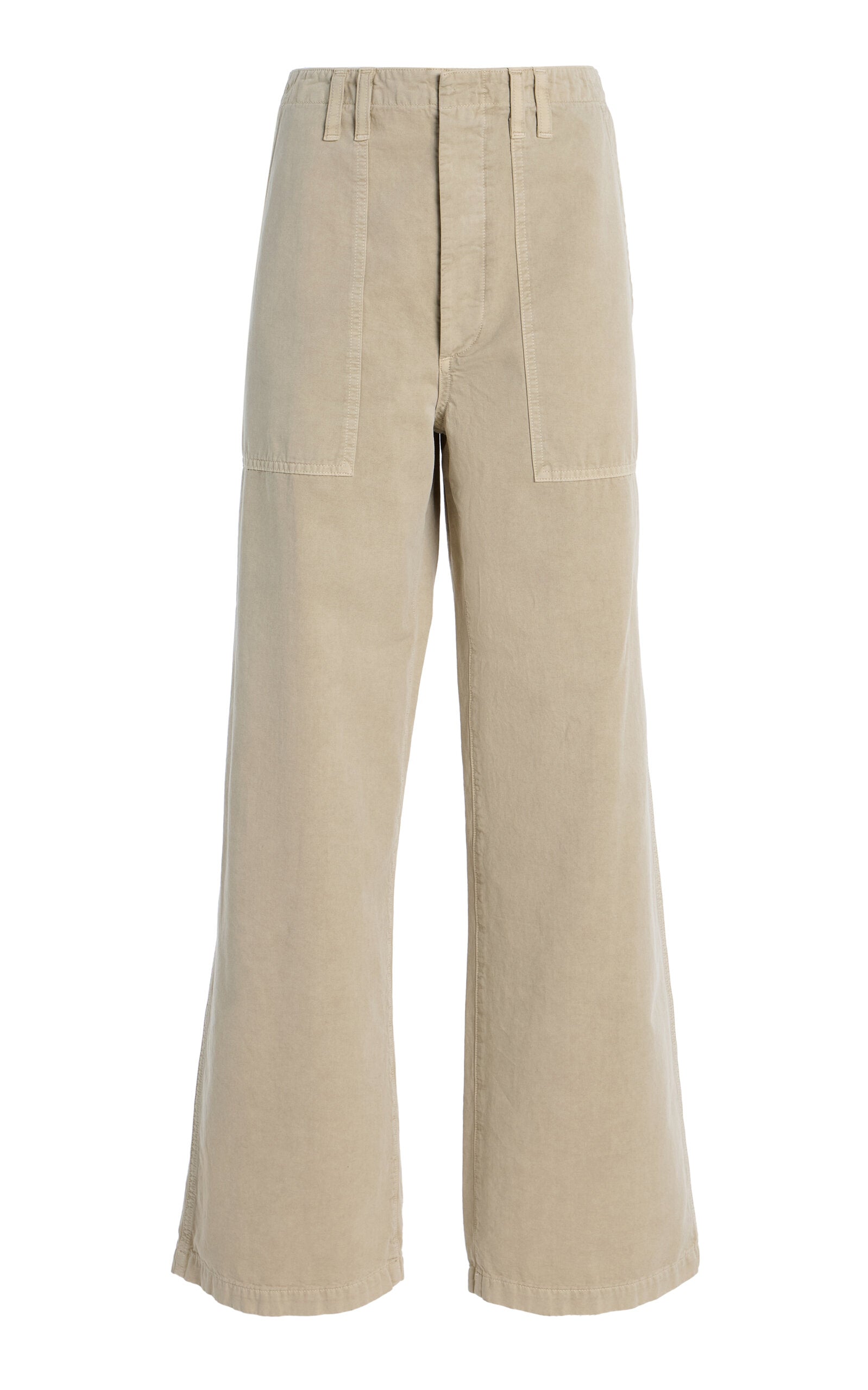 Yuna Twill Utility Pants | Pumice