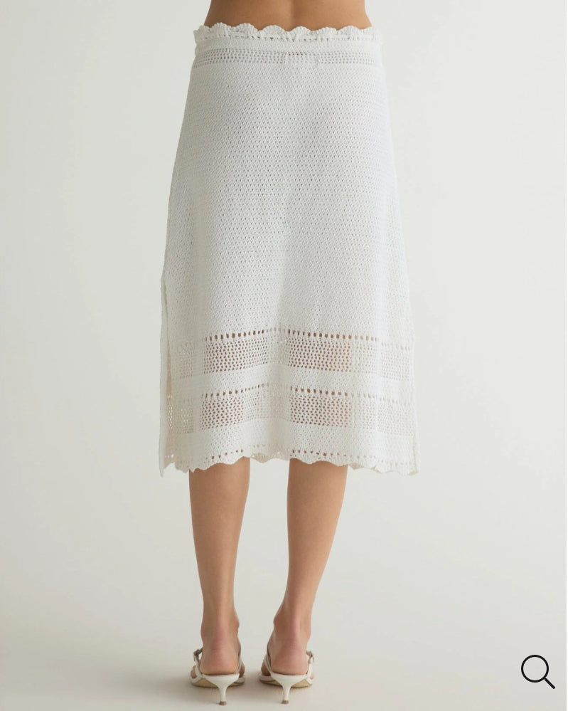 Crochet Midi Skirt