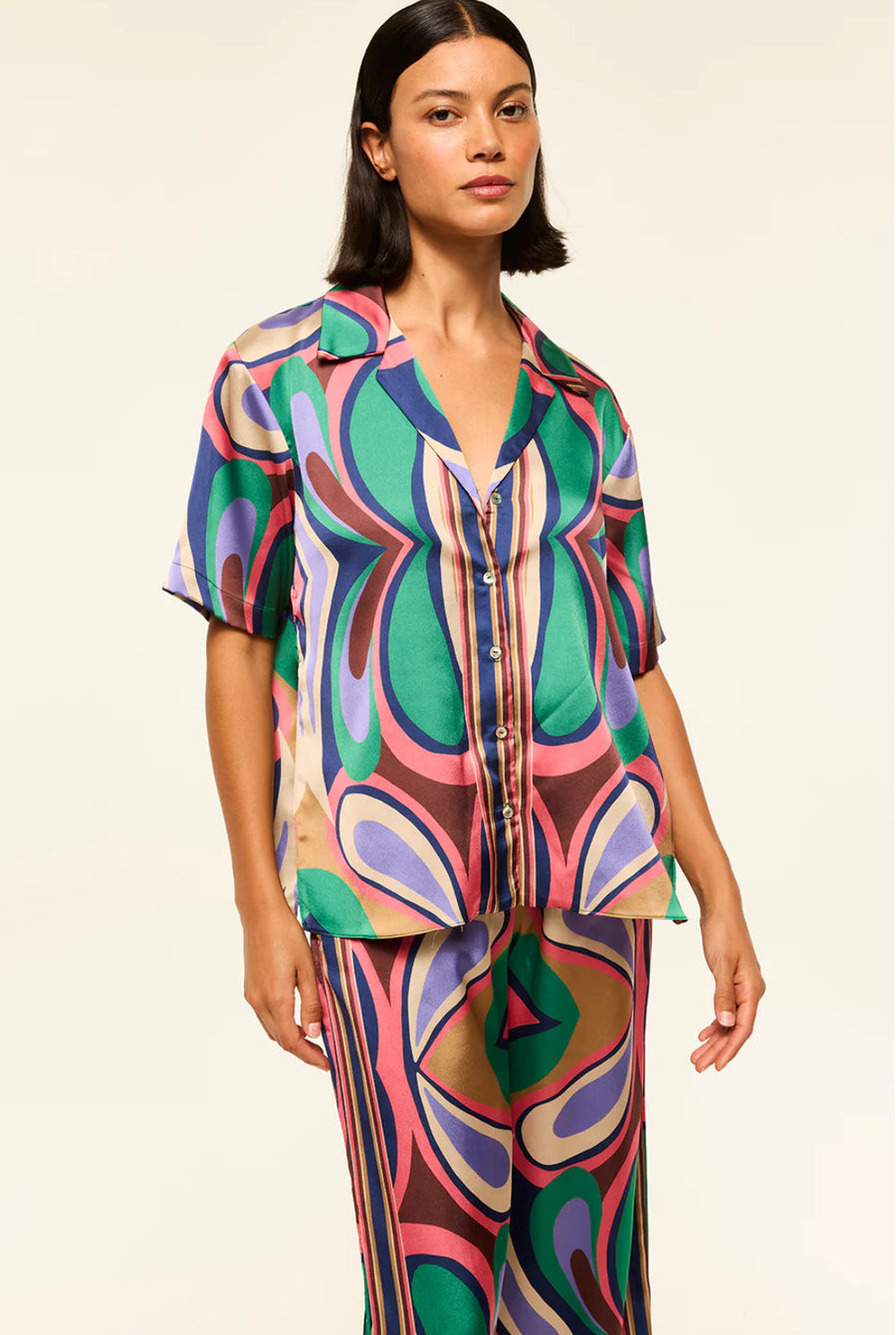 MISA SOLANGE TOP | BUTTERFLY MIRROR