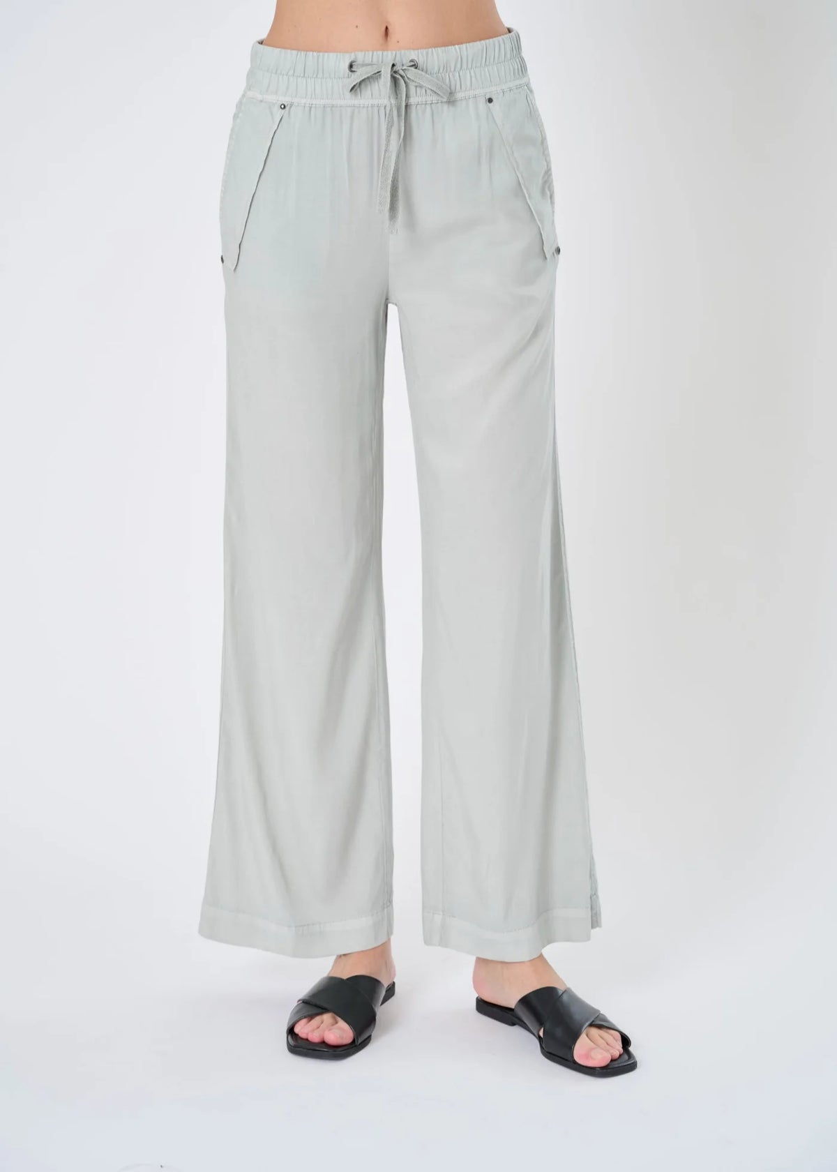 SOMOA STRETCH CUPRO FLARE LEG PANT