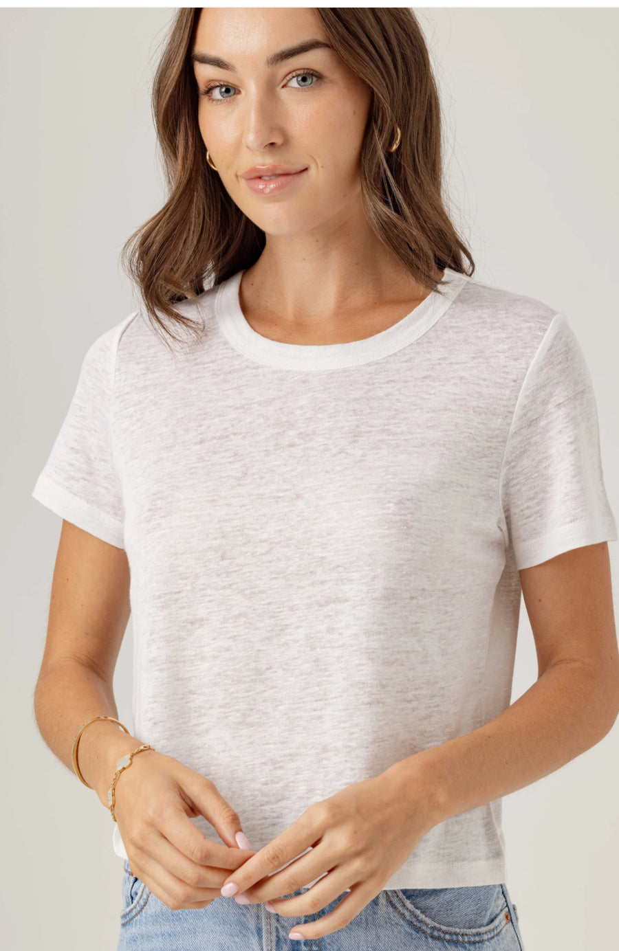 LINEN BROTHER TEE