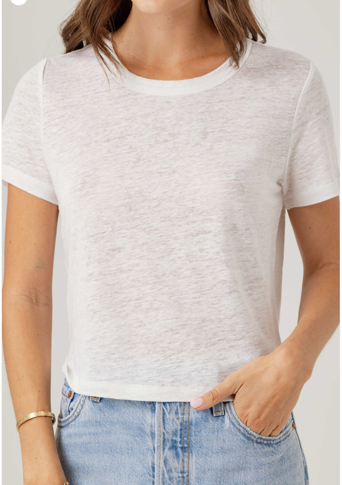LINEN BROTHER TEE
