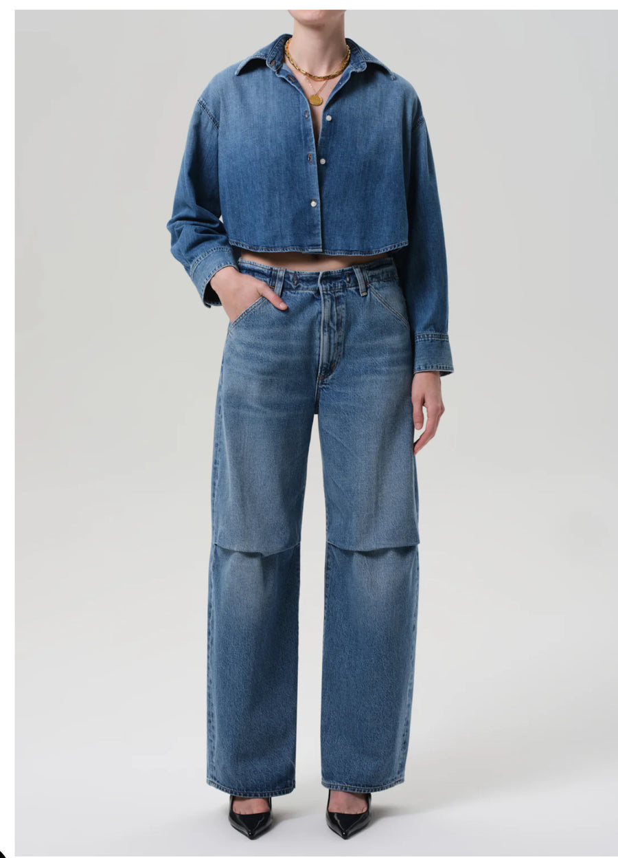 Ana Cropped Shirt