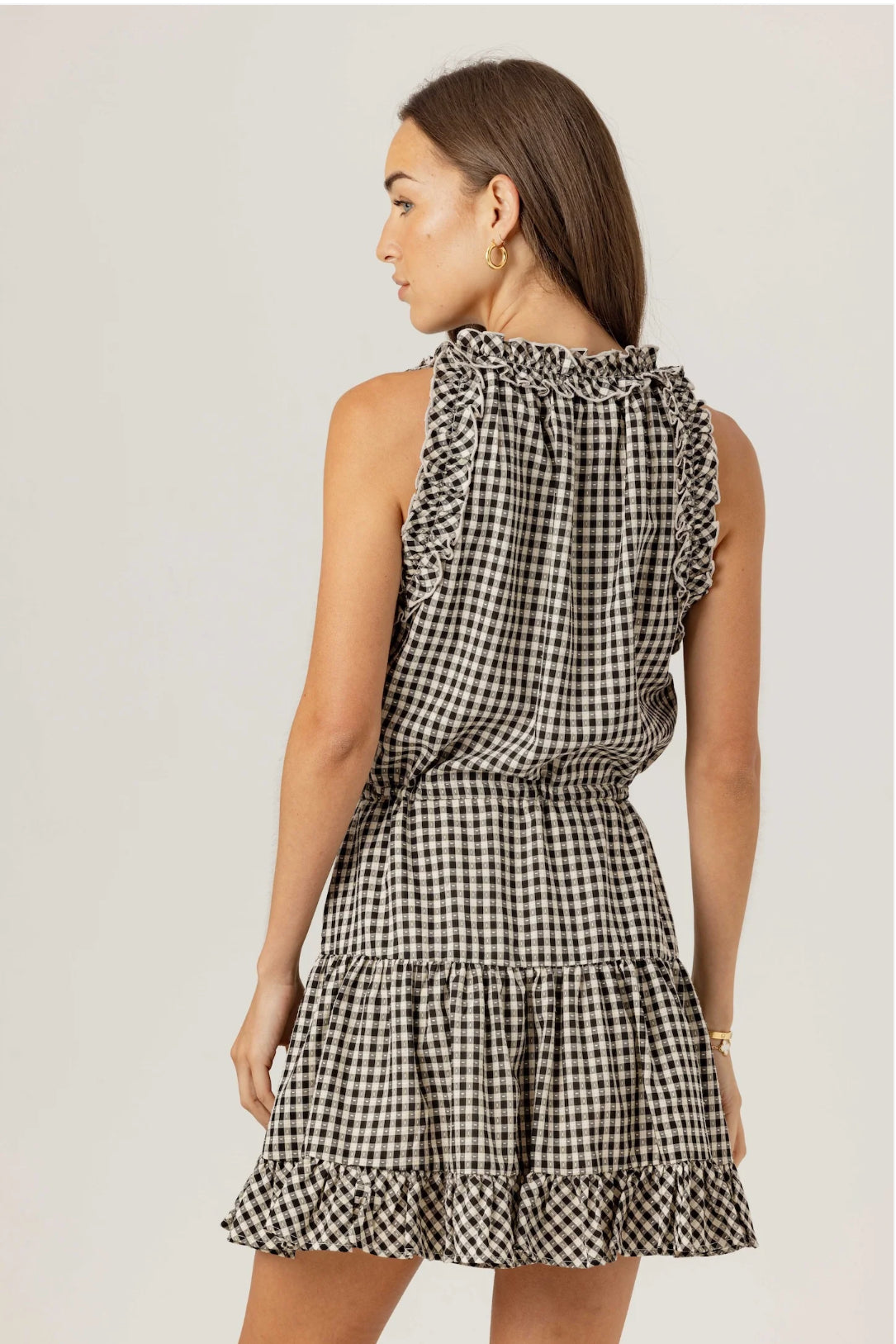 GINGHAM BLISSE DRESS
