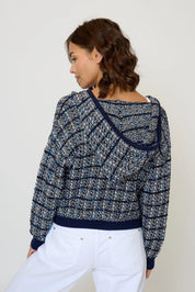 DYLAN TWEED SWEATER SHRUNKEN JACKET