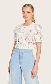 JOANIE 3D LACE JACKET