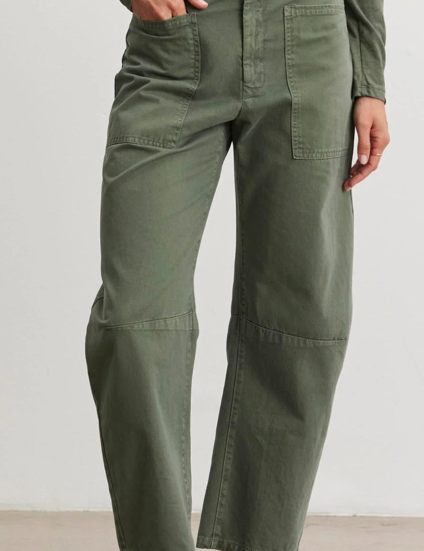 Brylie Sanded Twill Utility Pant
