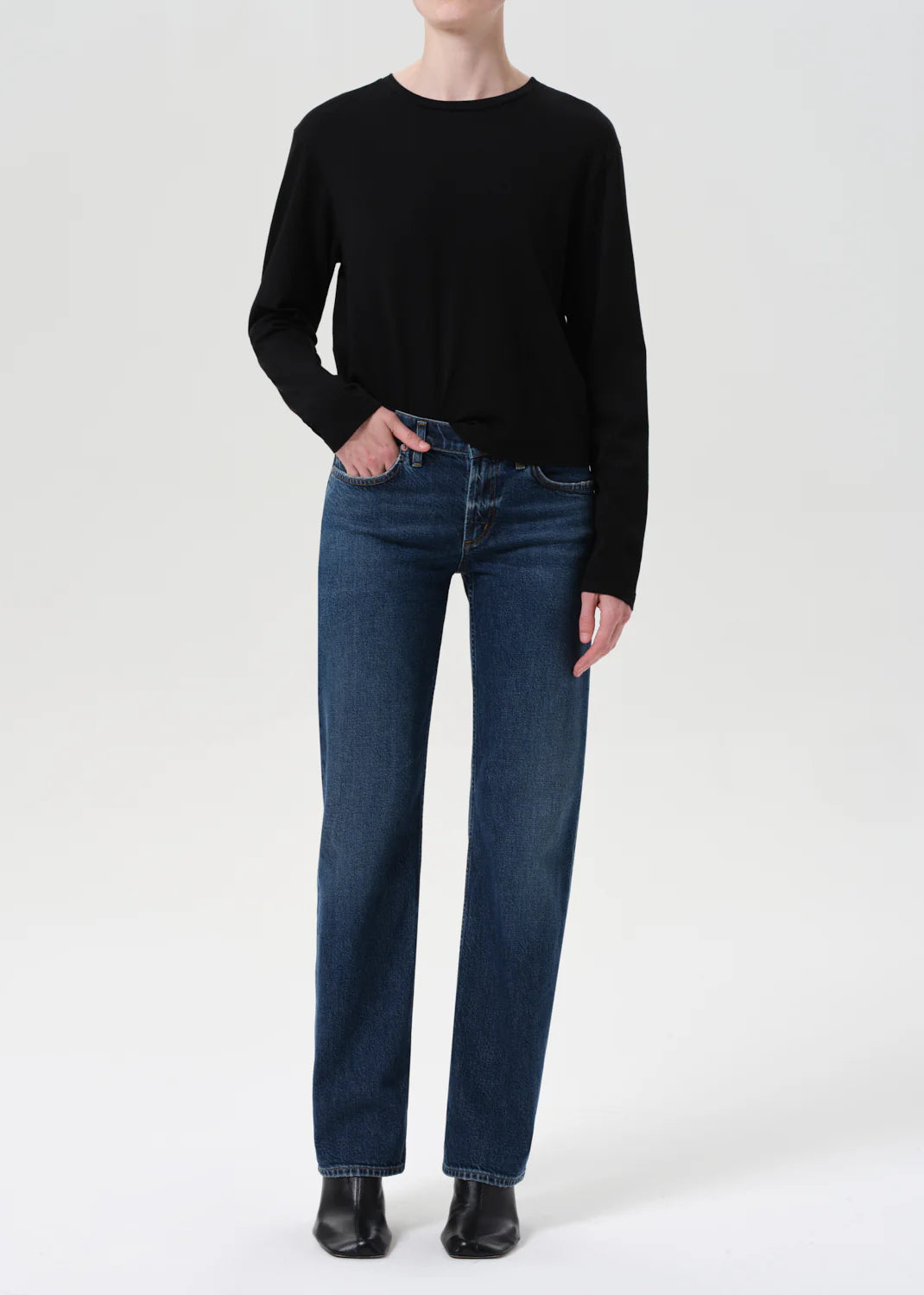 LOW RISE SLIM (STRETCH) - Slick