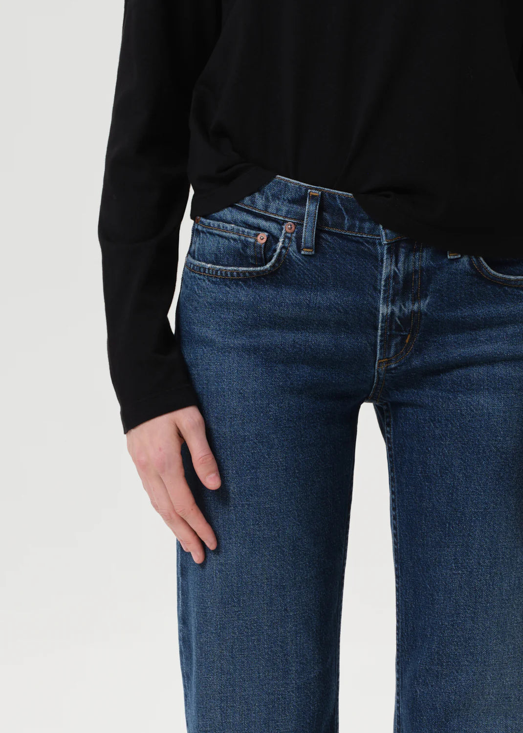 LOW RISE SLIM (STRETCH) - Slick