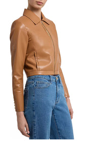 LOLA VEGAN LEATHER JACKET
