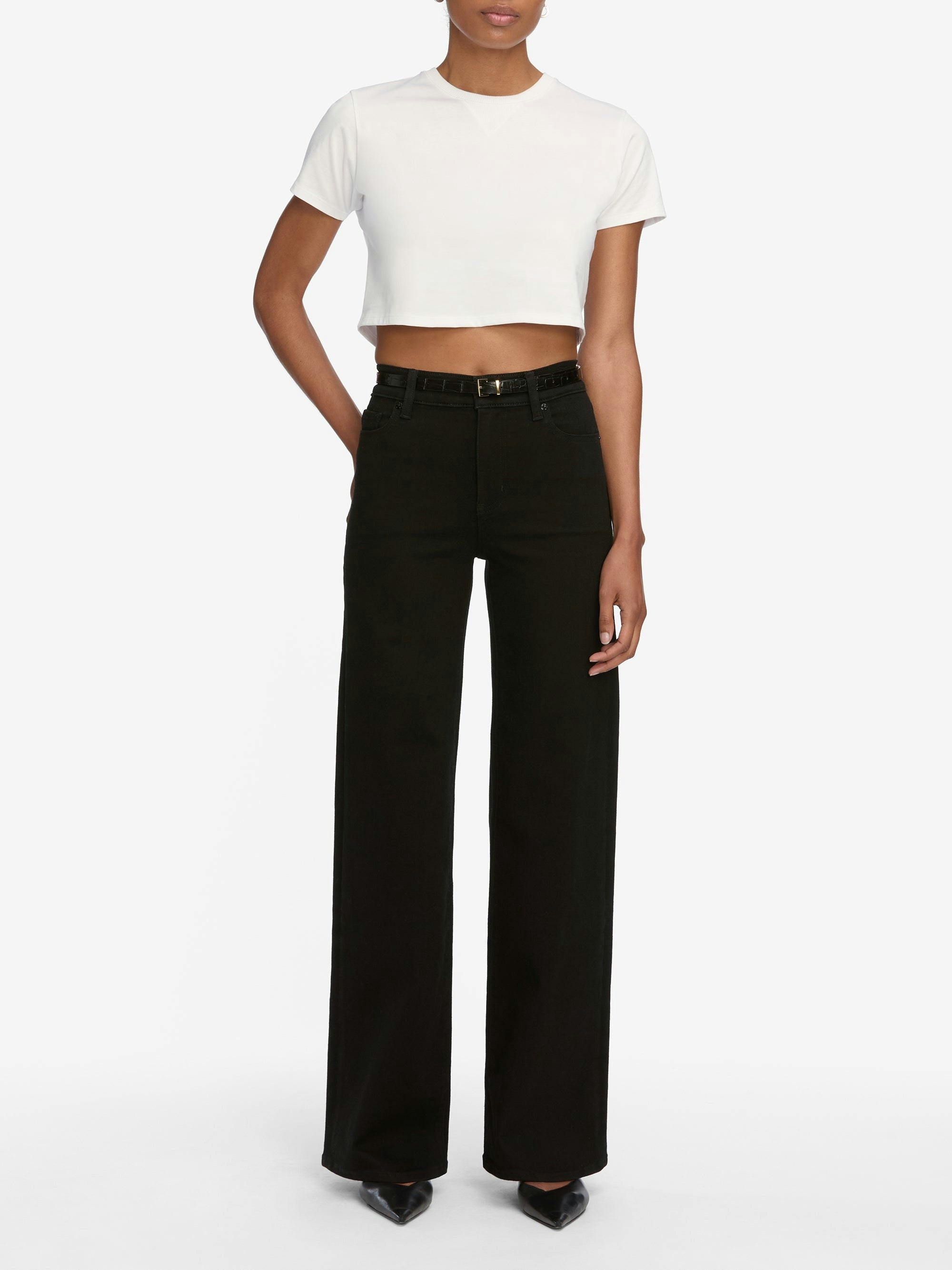 Le Slim Palazzo in Black