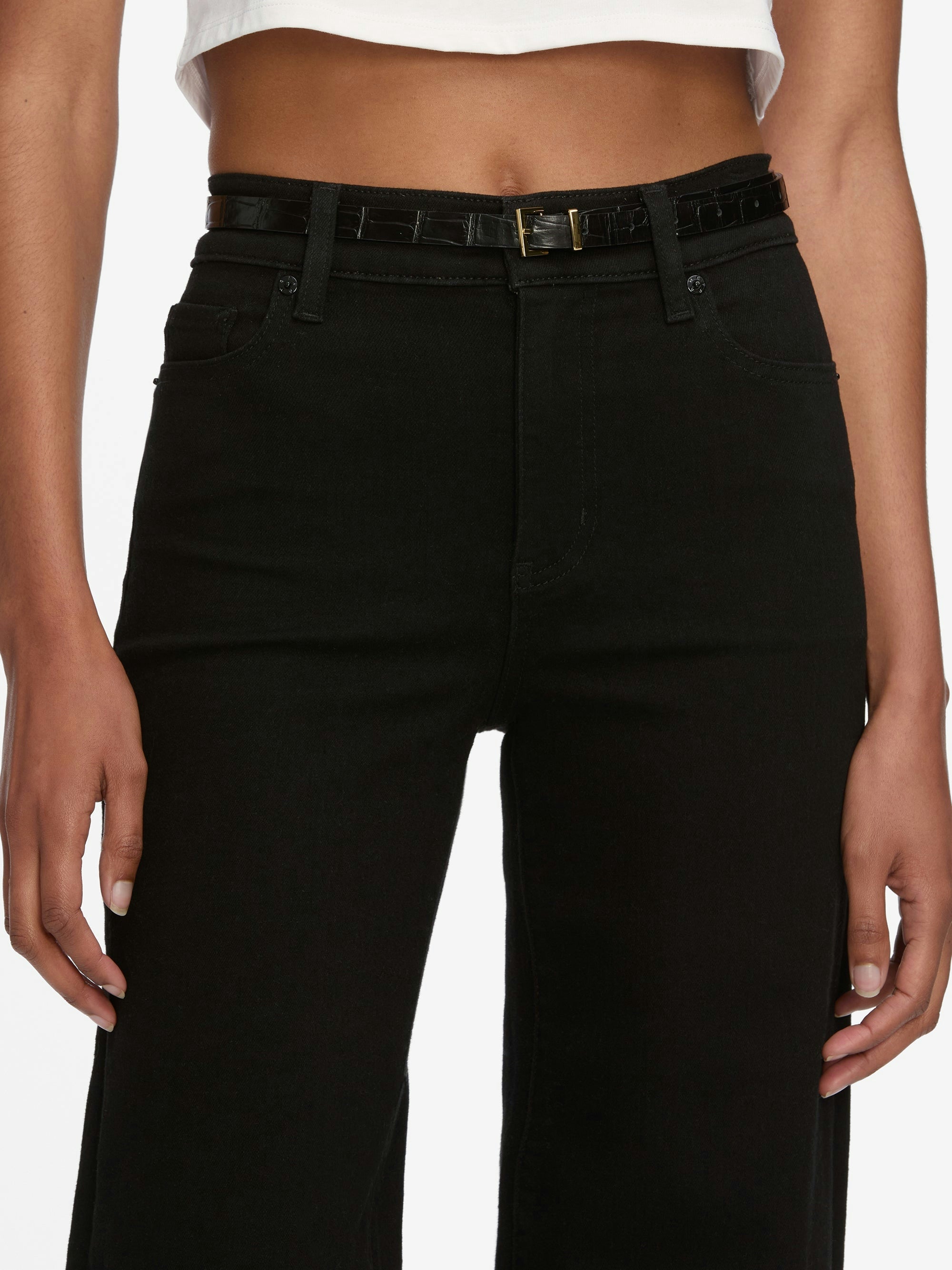 Le Slim Palazzo in Black