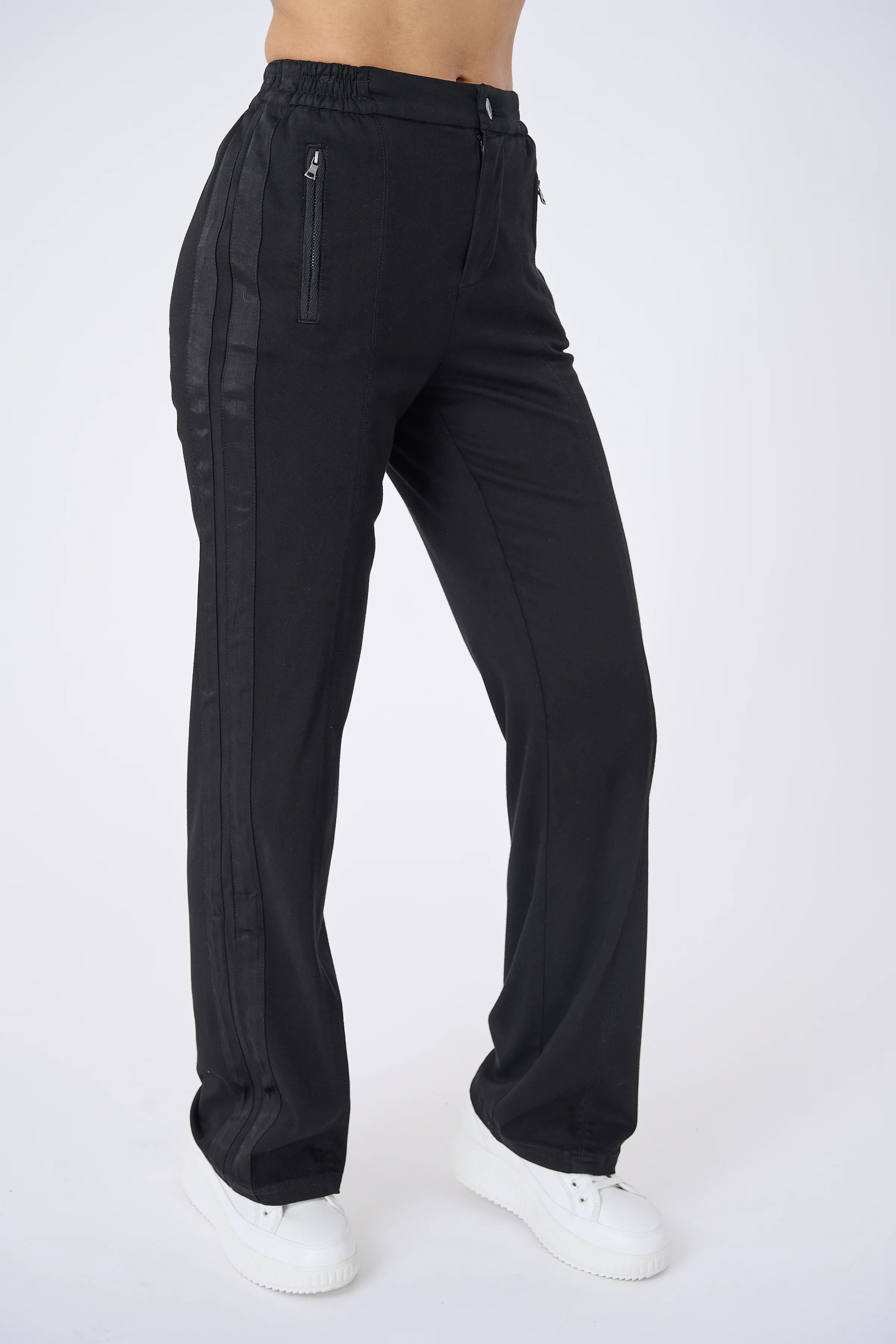 MONACO STRETCH VISCOSE TRACK PANT