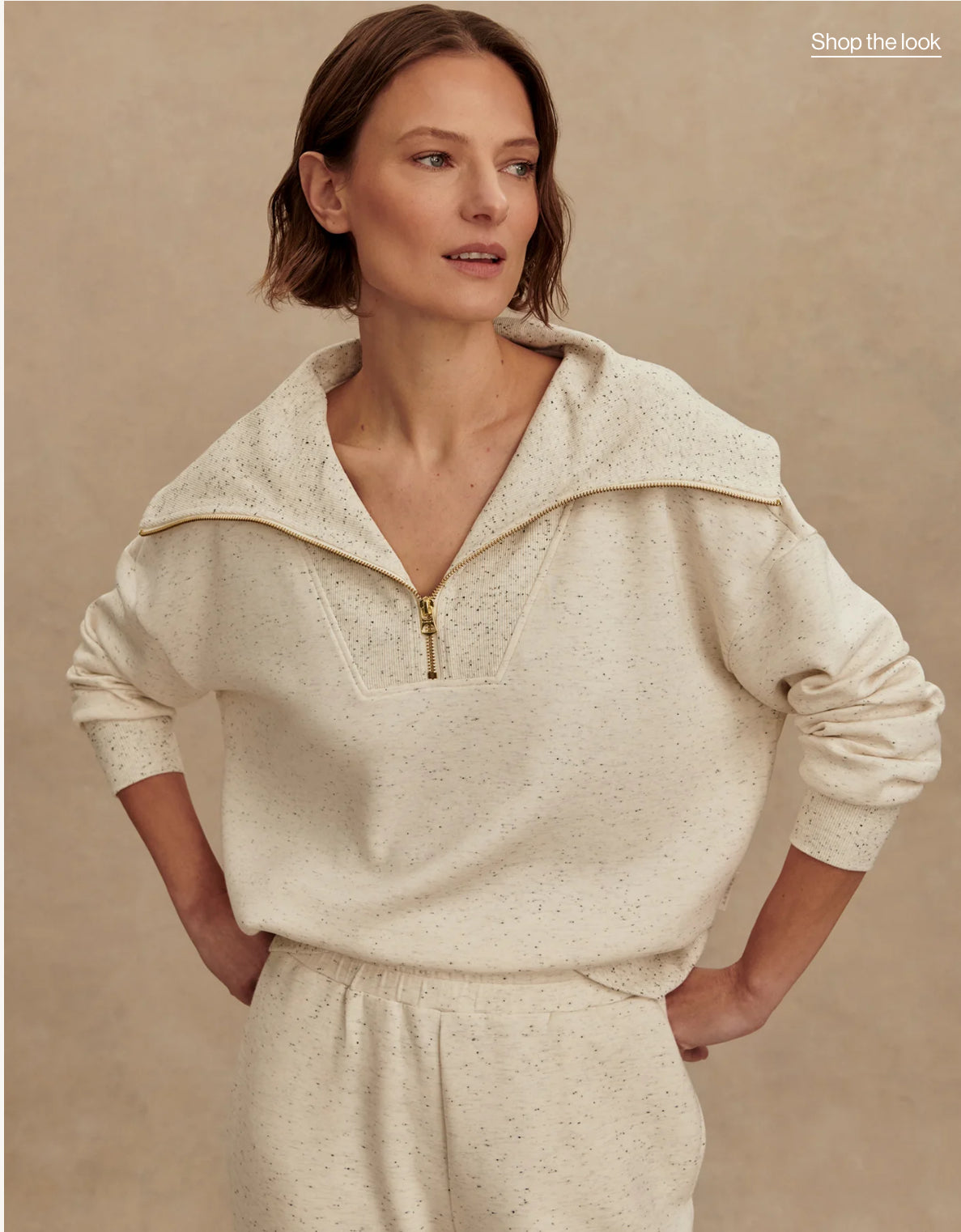 Catherine Half-Zip Sweat