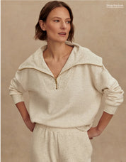 Catherine Half-Zip Sweat