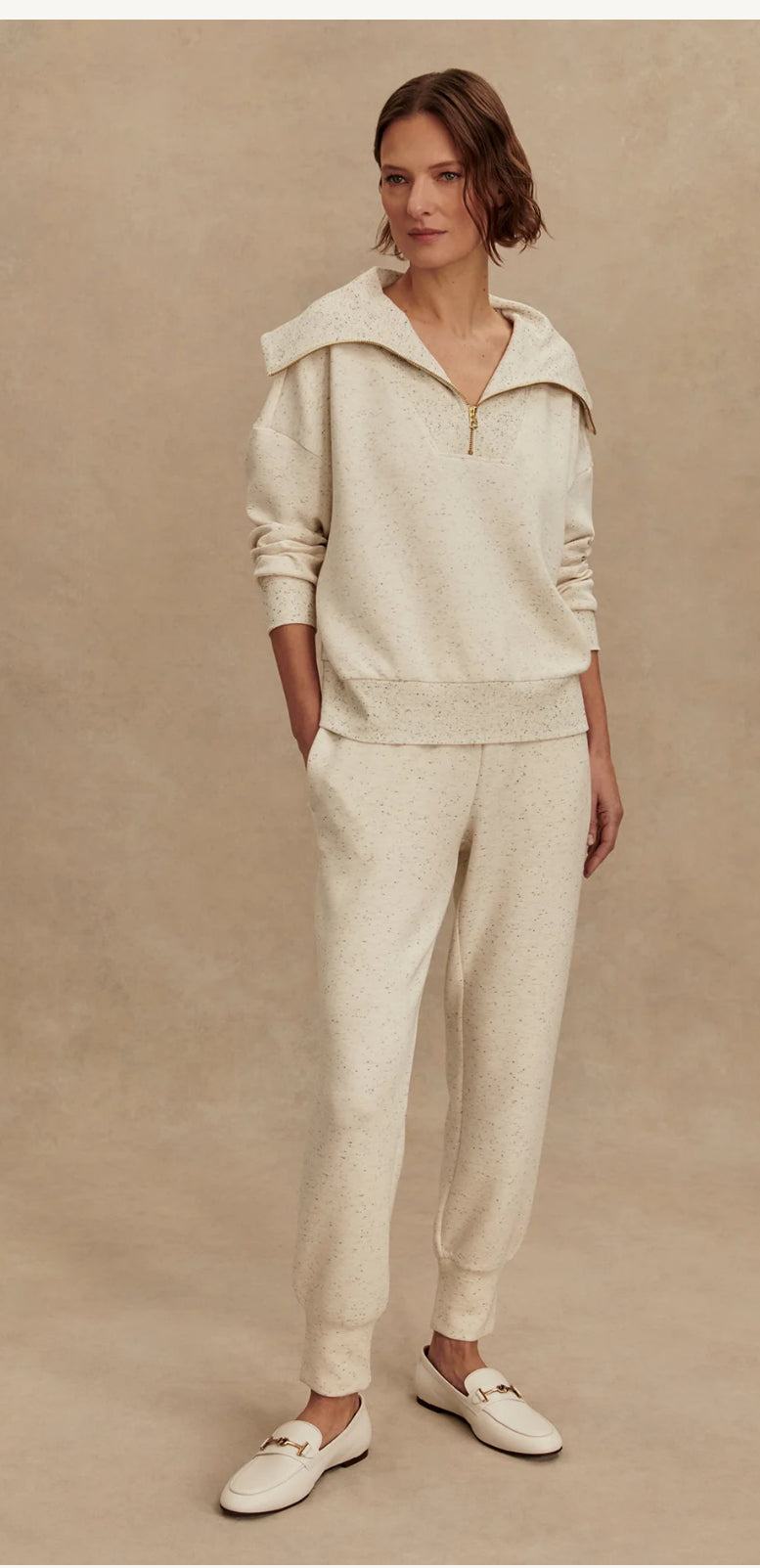 Catherine Half-Zip Sweat