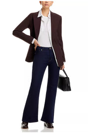 The Icon High Rise Flare Jeans in Rinse