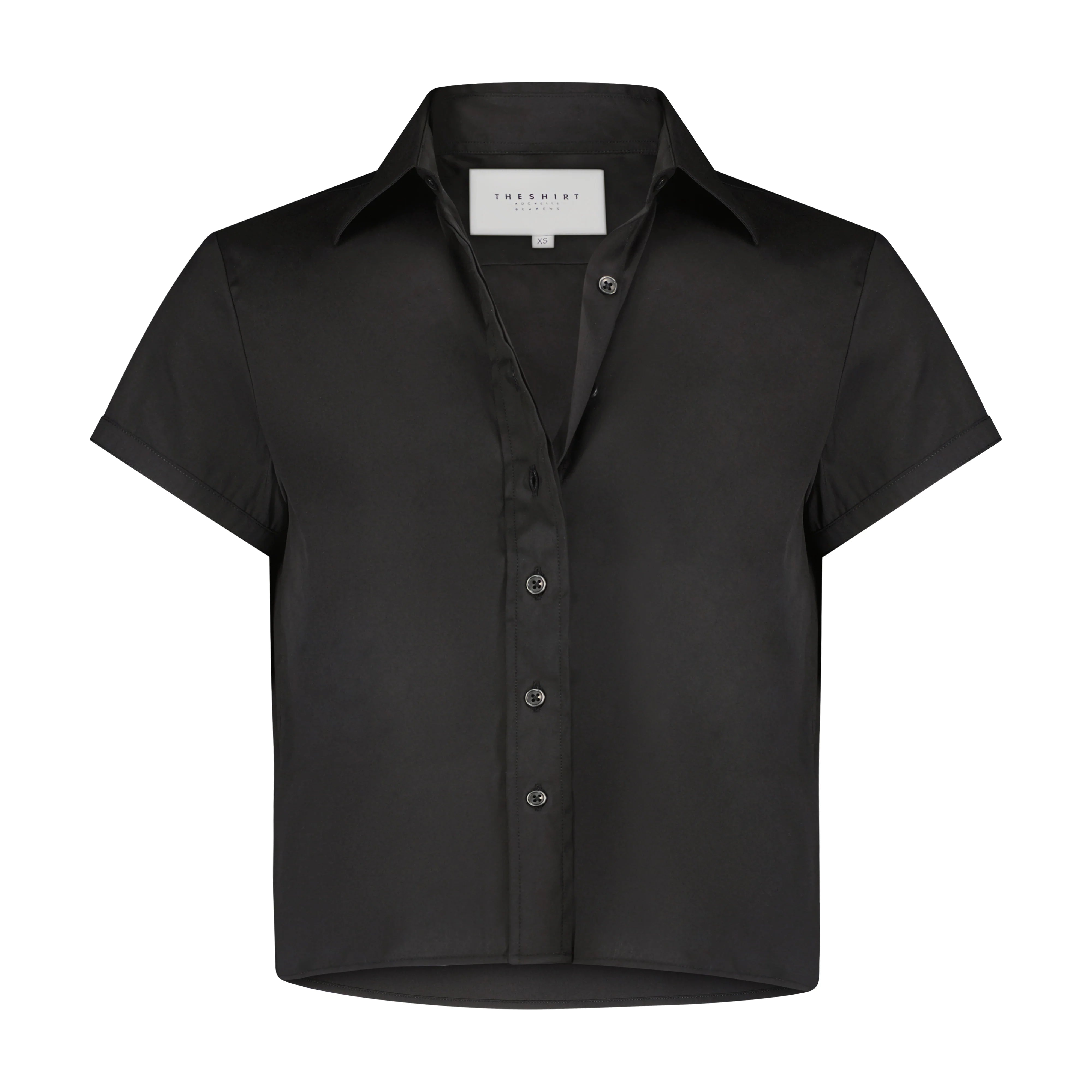 THE BOXY SHORT SLEEVE CROPPED SHIRT