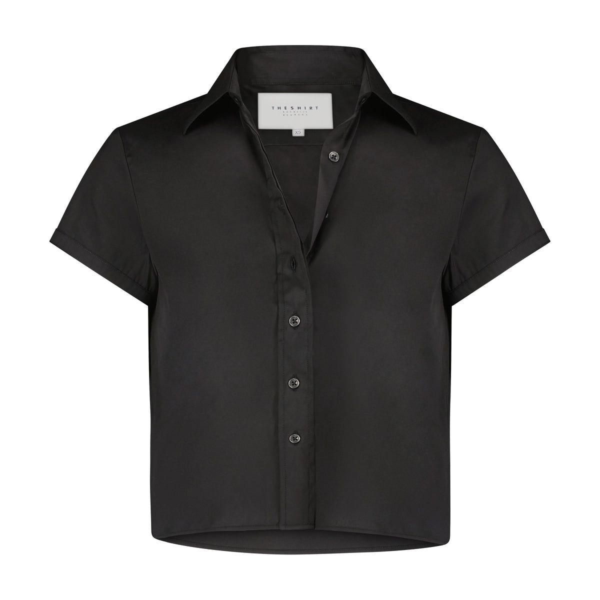THE BOXY SHORT SLEEVE CROPPED SHIRT