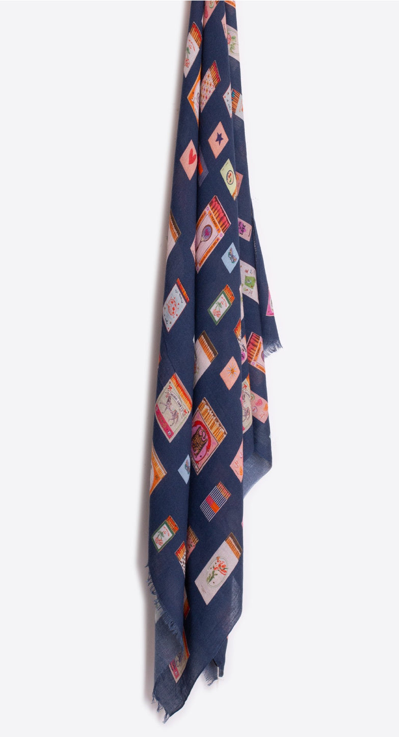 FOULARD CERILLAS MARINO