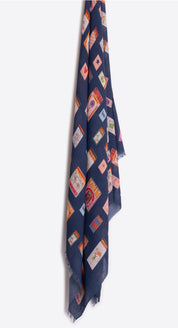 FOULARD CERILLAS MARINO