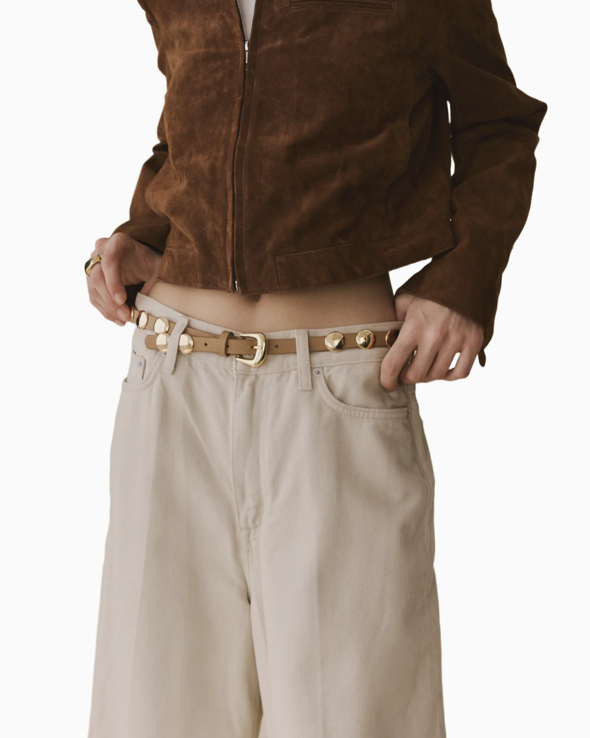 AMES LEATHER BELT