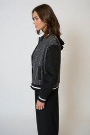 BILLIE PLAID BOMBER
