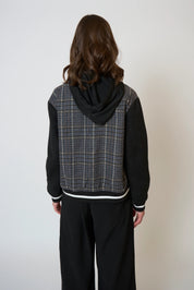BILLIE PLAID BOMBER
