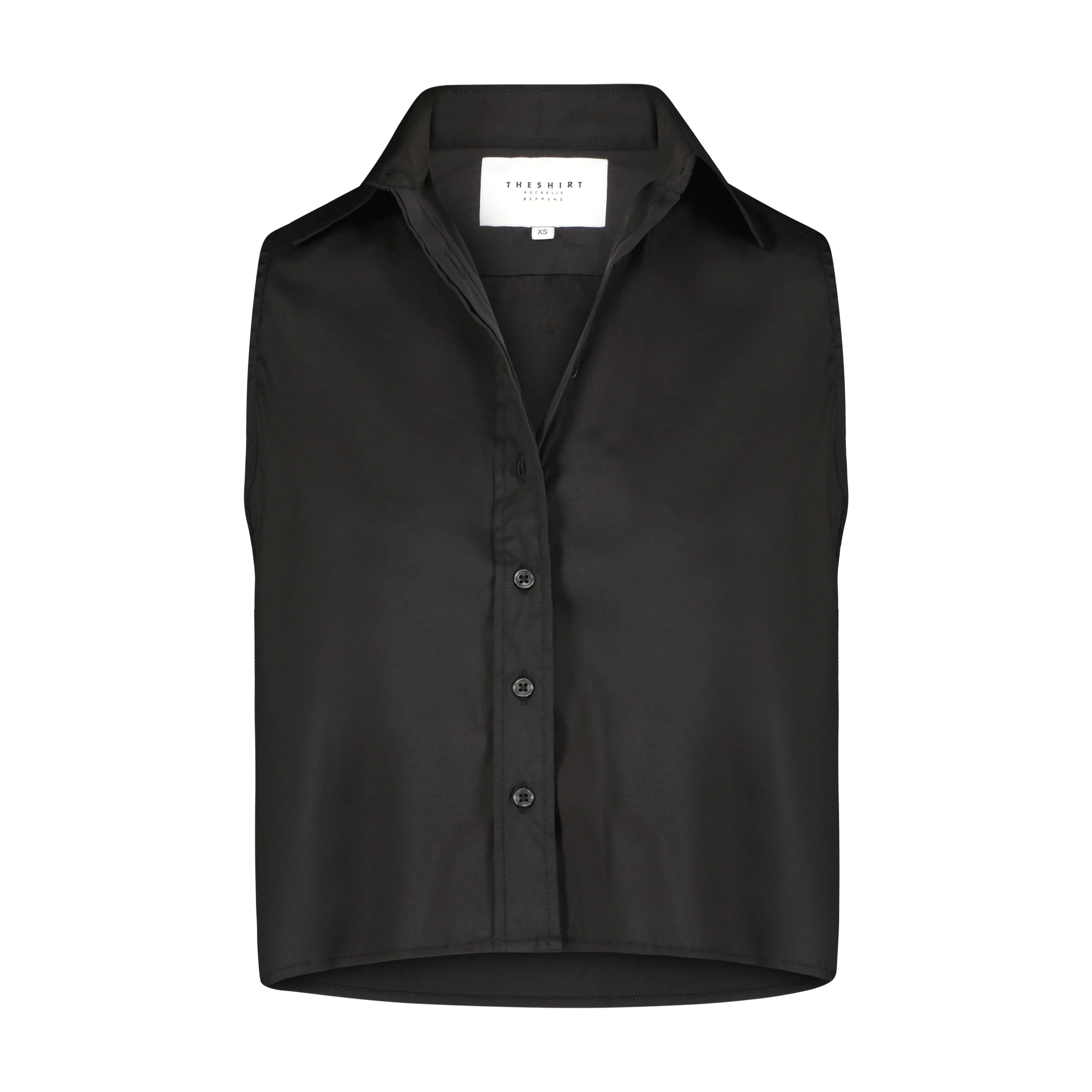 THE BOXY CROPPED SLEEVELESS SHIRT