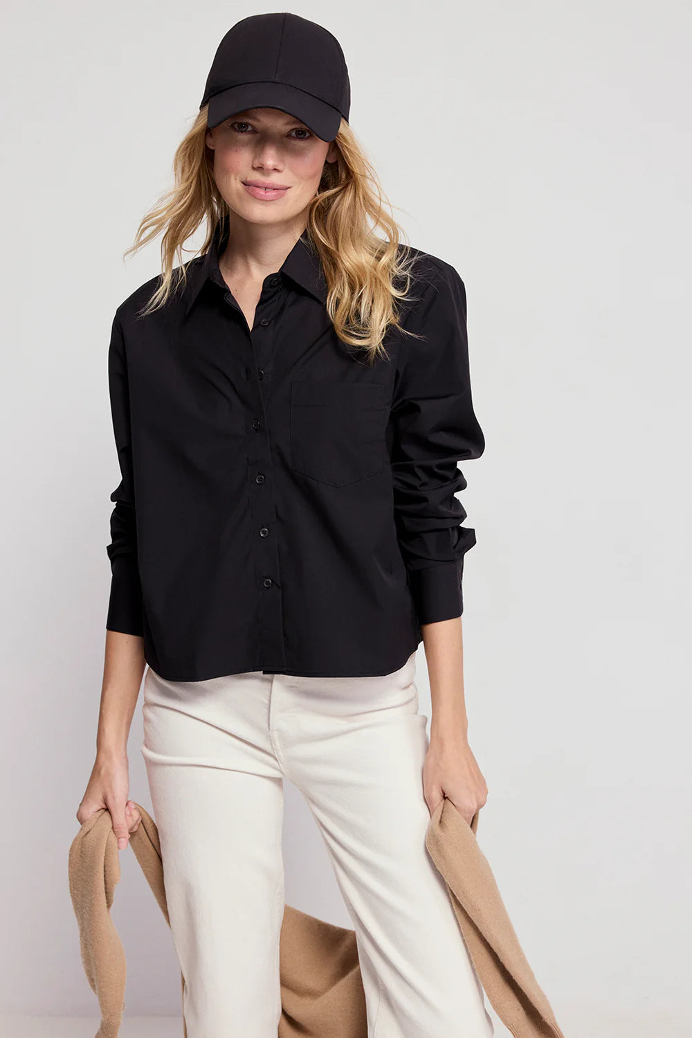 THE LONG SLEEVE BOXY CROP