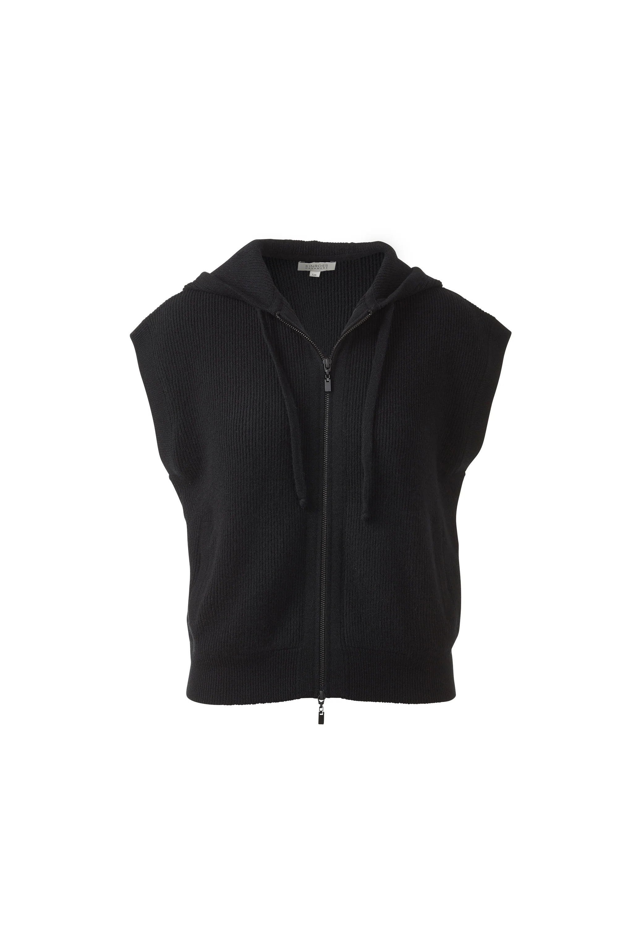 S/L RIB ZIP HOODIE