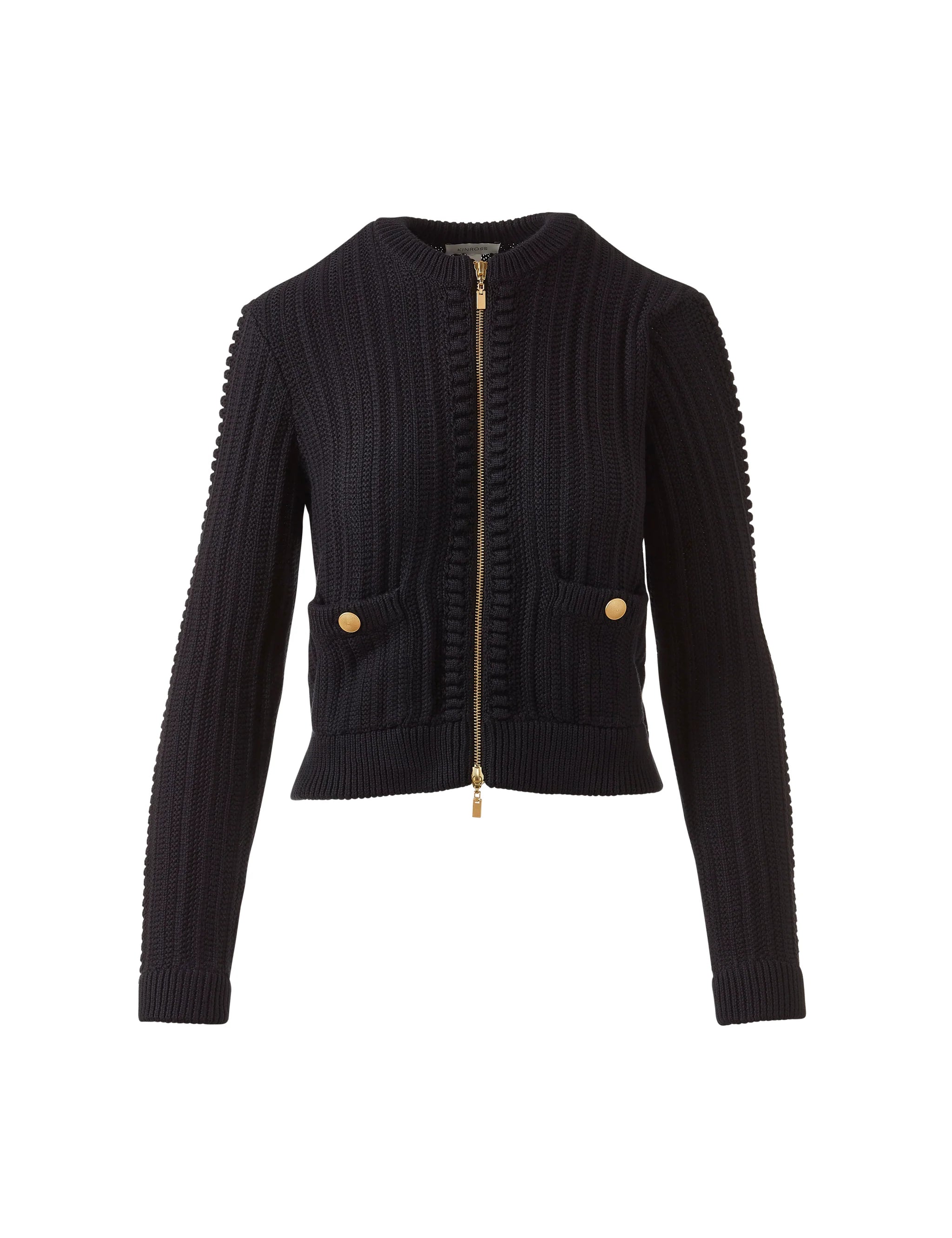 BOBBLE ZIP CARDIGAN