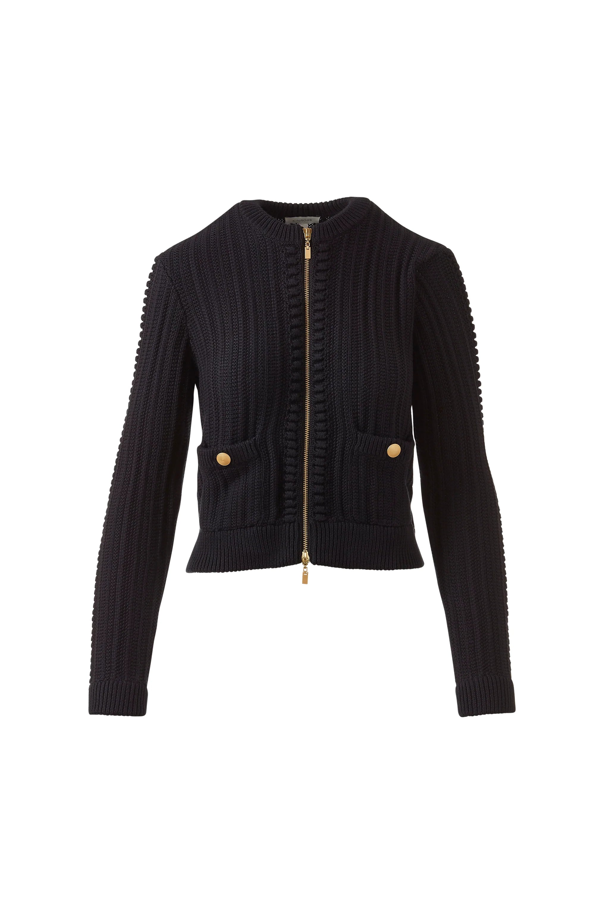 BOBBLE ZIP CARDIGAN