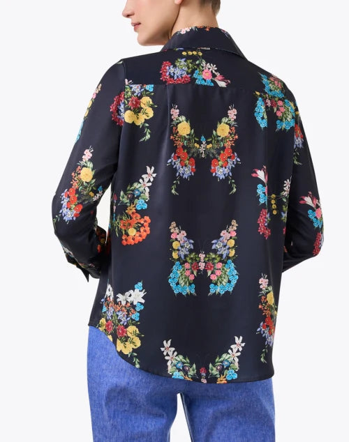 Mafalda Navy Print Shirt