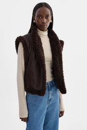 DUA | REVERSIBLE FAUX FUR VEST