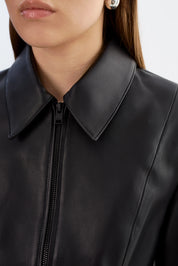 OCEANA | FITTED LEATHER JACKET
