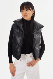 MELICIA | REVERSIBLE PUFFER VEST