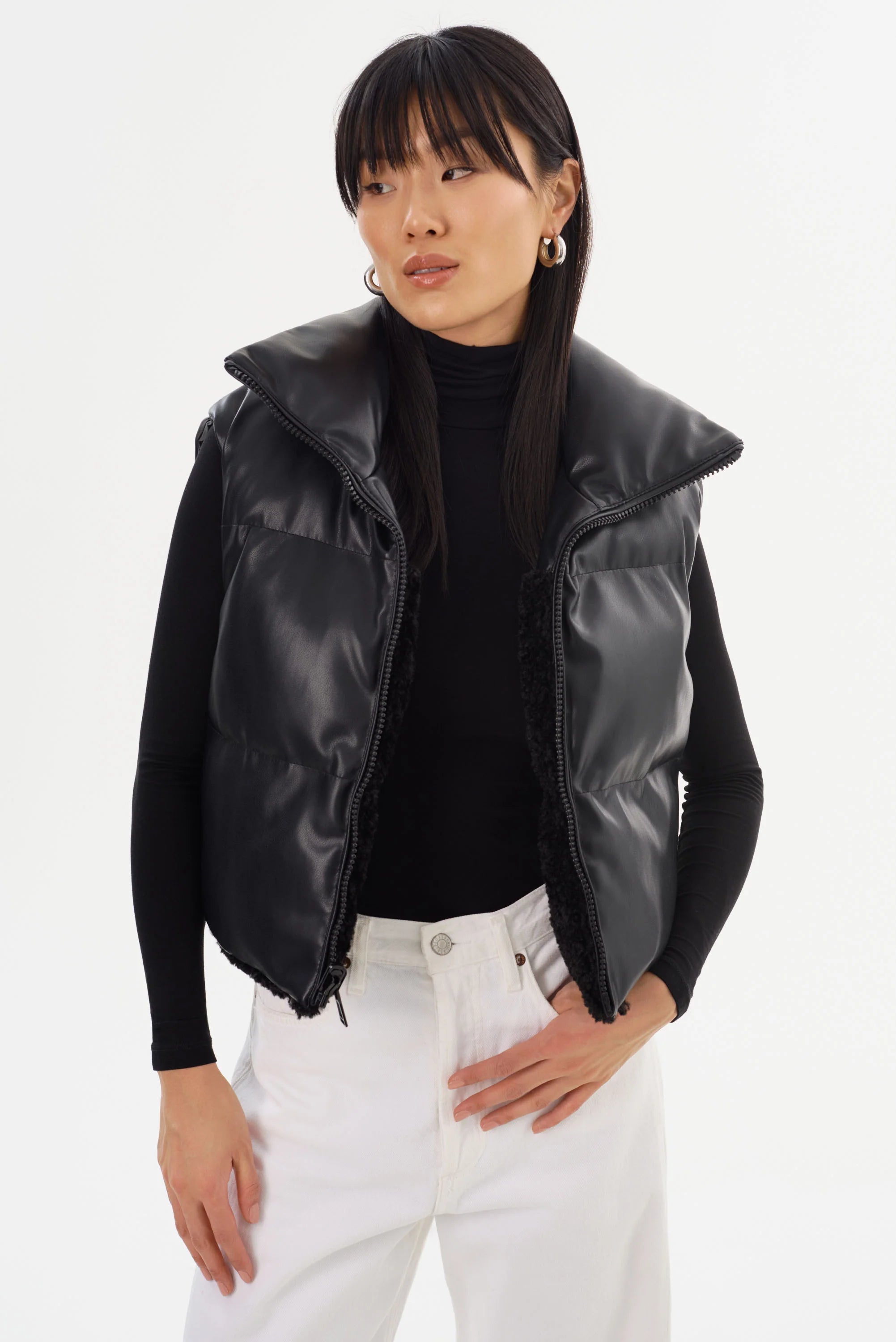 MELICIA | REVERSIBLE PUFFER VEST