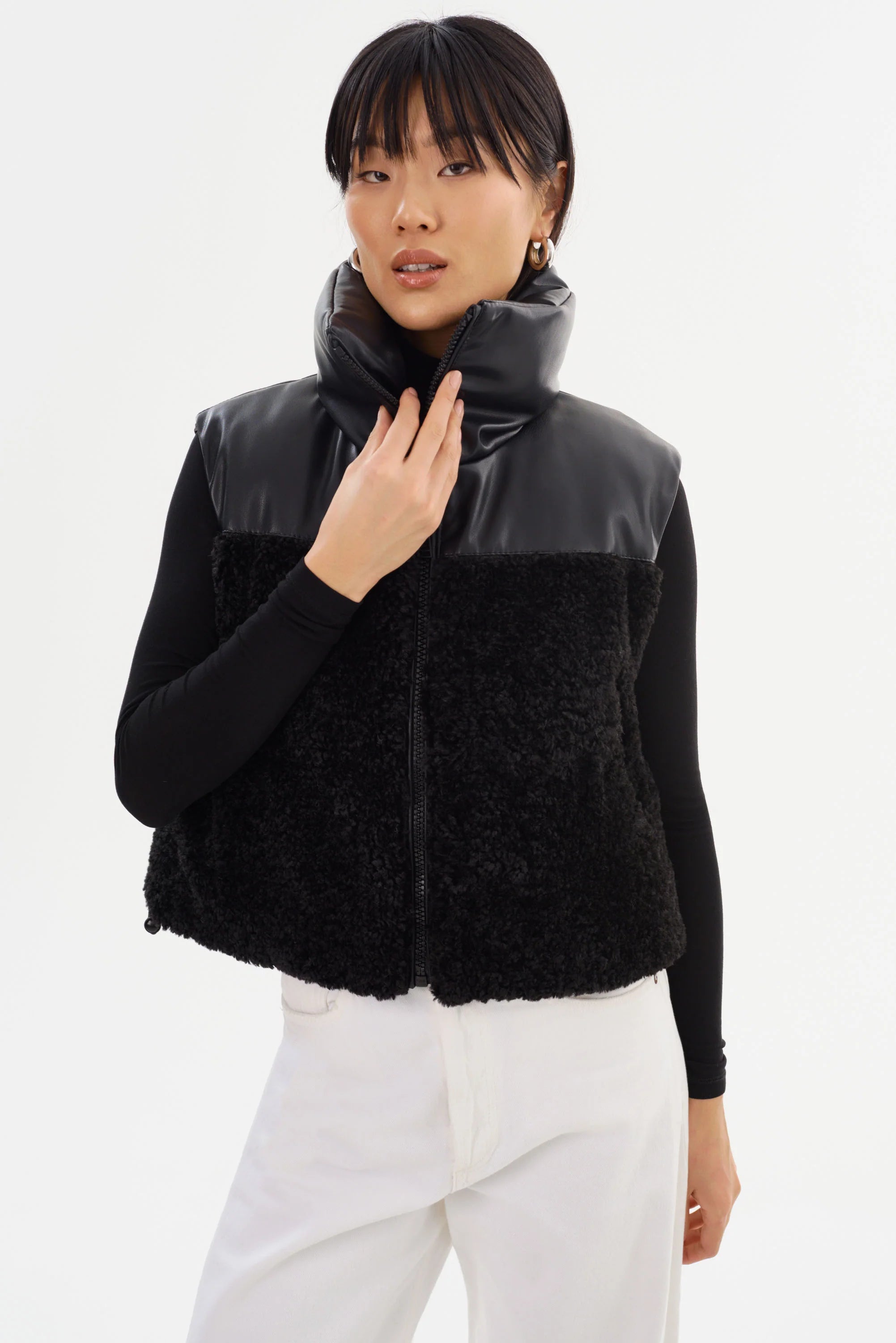 MELICIA | REVERSIBLE PUFFER VEST