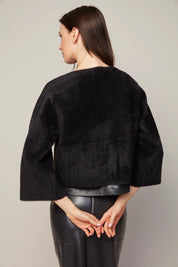 BRONTE BUTTONED FRONT CARDIGAN WITH PATCH POCKETS