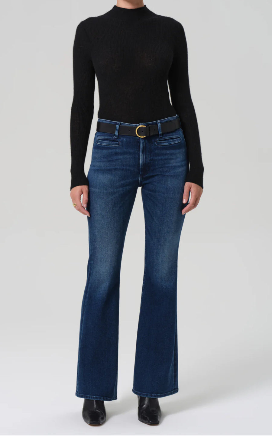 Lilah Flare With Welt Pocket
