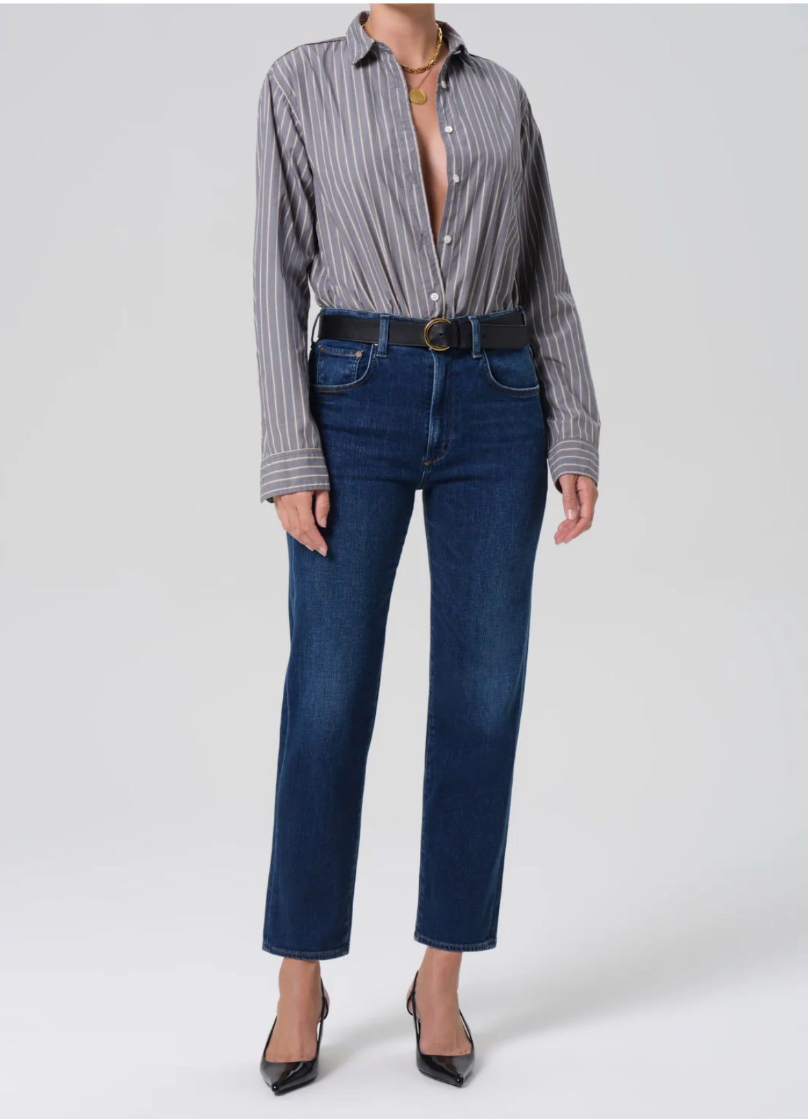Delfina High Rise Straight