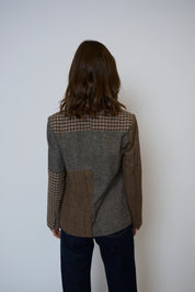 RAVEN PATCHWORK RIDING JACKET